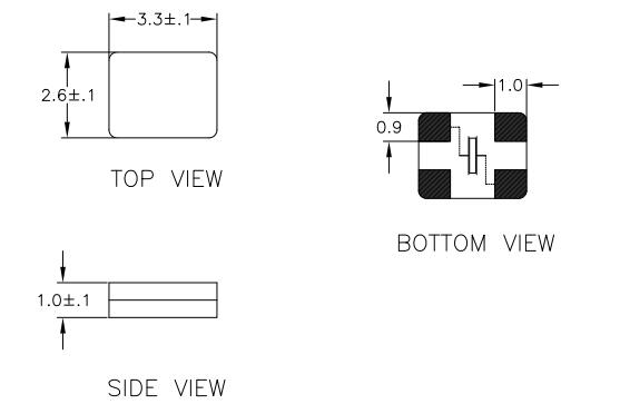 IDT晶振,603-40-48JA4I晶振,40M四腳晶振